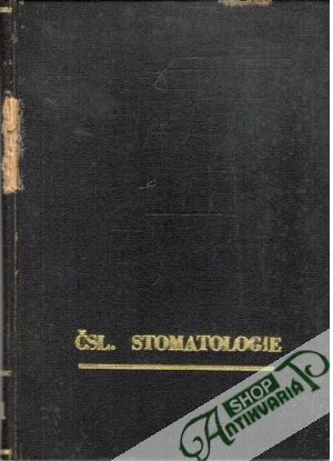 Československá stomatologie ročník 1971 - Kolektív autorov