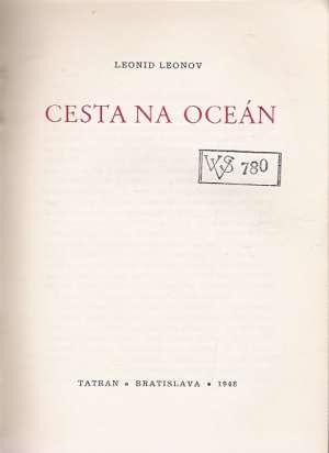 CESTA NA OCEÁN - Leonov Leonid