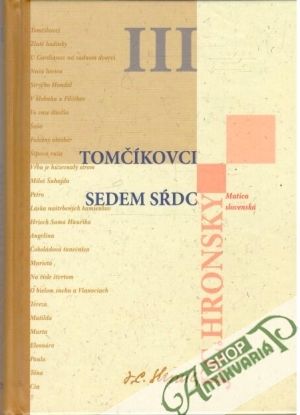 Zobrané spisy III. - Hronský Jozef Cíger