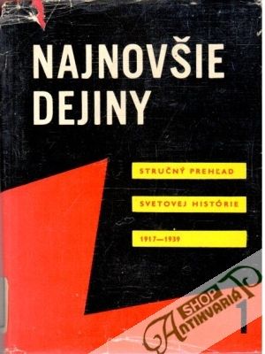 Najnovšie dejiny I. - Kolektív autorov