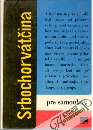 Srbochorvátčina pre samoukov - Jeníková Anna