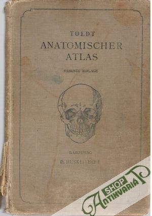 Toldt Anatomischer Atlas III. - Toldt Carl