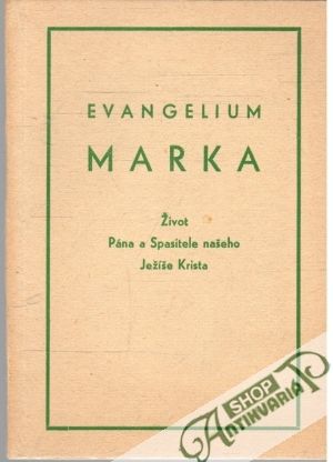 Evangelium Marka - Kolektív autorov
