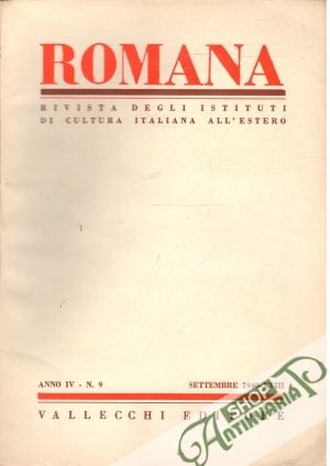 Romana - Anno IV - N. 9 - Kolektív autorov