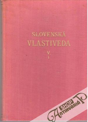Slovenská vlastiveda V. - 1 - Mráz Andrej