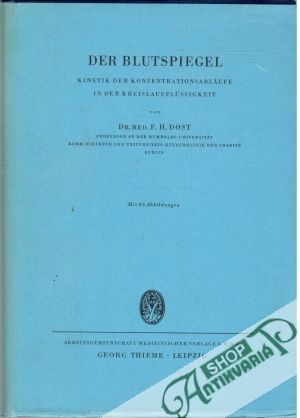 Der Blutspiegel - Dost F. H.