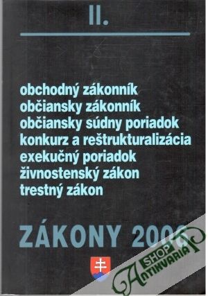 Zákony 2006 - II. - Kolektív autorov