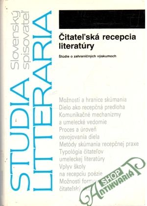 Čitateľská recepcia literatúry - Kolektív autorov