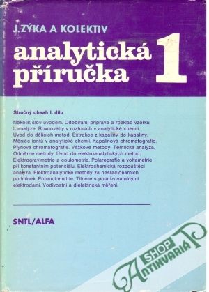 Analytická příručka 1-2. - Zýka J. a kolektiv