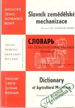 Slovník zemědělské mechanizace - Mudra Stanislav