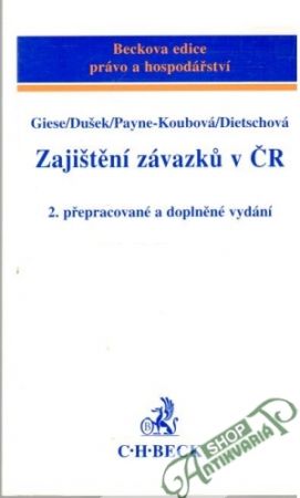 Zajištění závazku v ČR - Kolektív autorov