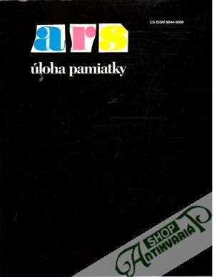 ARS úloha pamiatky - Kolektív autorov