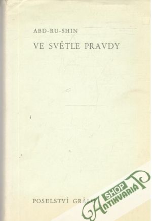 Ve světle pravdy III. - Abd-Ru-Shin