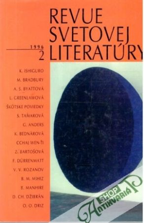 Revue svetovej literatúry 2/1996 - Kolektív autorov