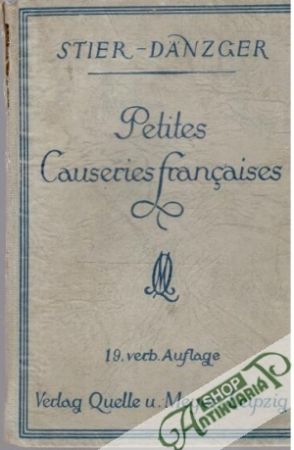 Petites causeries fracnaises - Stier Georg
