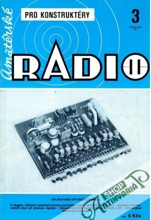 Amatérské radio 3/1984 - Kolektív autorov