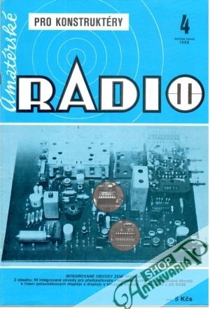 Amatérské radio 4/1988 - Kolektív autorov