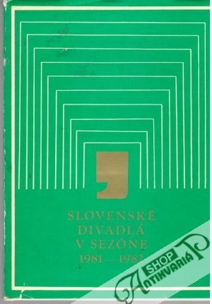 Slovenské divadlá v sezóne 1981-1982 - Jaborník Ján