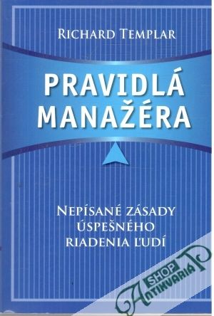 Pravidlá manažéra - Templar Richard