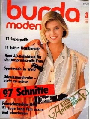 Burda Moden 3/1985 - Kolektív autorov