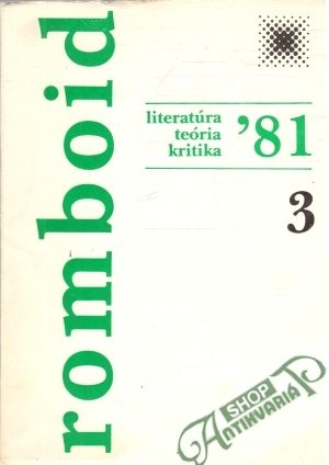 Romboid 3/1981 - Kolektív autorov