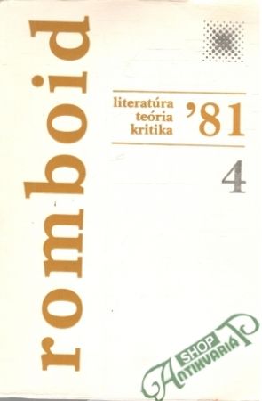 Romboid 4/1981 - Kolektív autorov