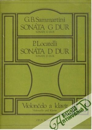 Sammartini Sonáta G Dur/Locatelli SOnáta D Dur - Filipovič Karol