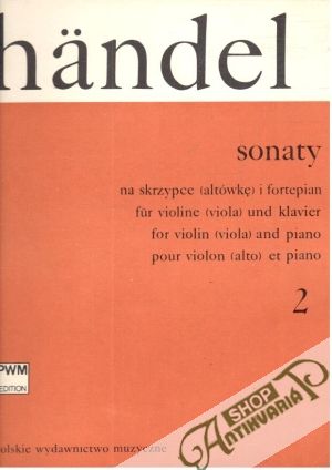 Händel - Sonaty 2 - Kolektív autorov