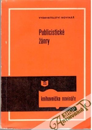 Publicistické žánry - Štorkán Karel