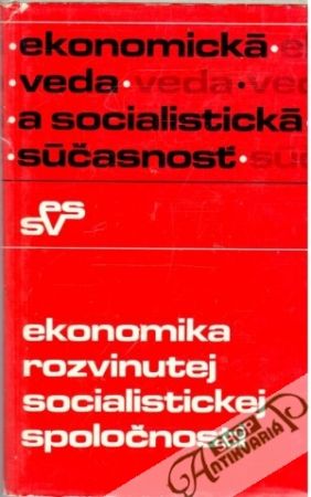 Ekonomika rozvinutej socialistickej spoločnosti - Kolektív autorov