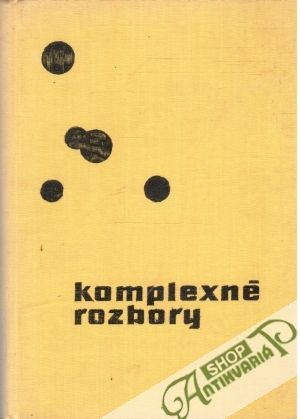 Komplexné rozbory hospodárskej činnosti - Chalupa Vojtěch, Peroutka Miroslav