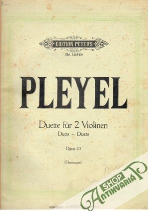 Pleyel opus 23 - Herrmann Carl