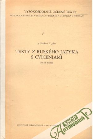 Texty z ruského jazyka s cvičeniami - Doláková, Jakub