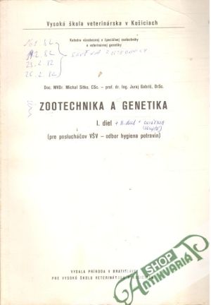 Zootechnika a genetika I.diel - Sitko, Gabriš
