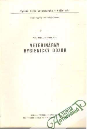Veterinárny hygienický dozor - Pleva Ján