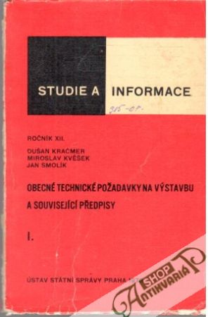 Obecné technické požadavky na výstavbu a související předpisy I. - Kračmer a kolektív