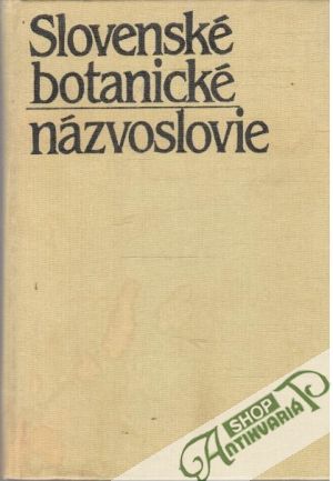 Slovenské botanické názvoslovie - Červenka M. a kolektív