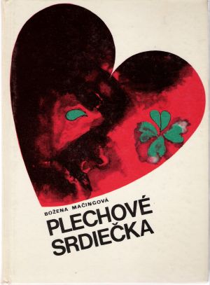 Plechové srdiečka - Mačingová Božena