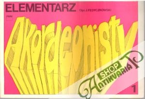 Elementarz akordeonisty I. - Fedyczkowski Józef