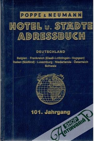 Hotel und Städte adressbuch - Poppe, Neumann