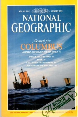National geographic 1-12/1992 - Kolektív autorov
