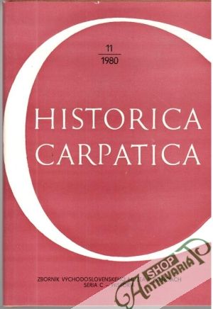 Historica carpatica 11/1980 - Šulc Viliam a kolektív