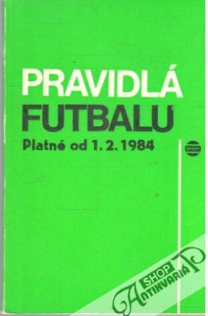 Pravidlá futbalu - Kolektív autorov