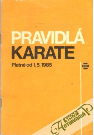 Pravidlá karate - Kolektív autorov