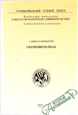 Geomorfológia - Dzurovčin Ladislav