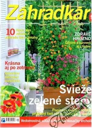 Záhradkár 9/2011 - Kolektív autorov