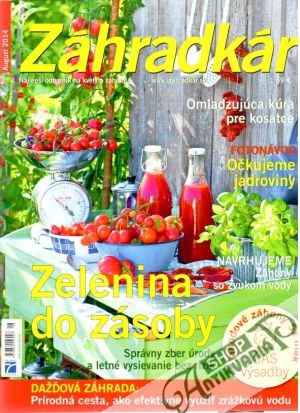 Záhradkár 8/2014 - Kolektív autorov
