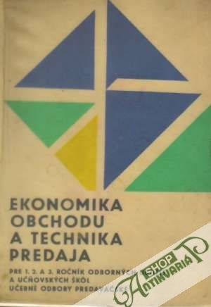 Ekonomika obchodu a technika predaja - Prachár Juraj