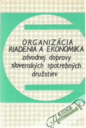 Organizácia riadenia a ekonomika závodnej dopravy - Brisuda Ján