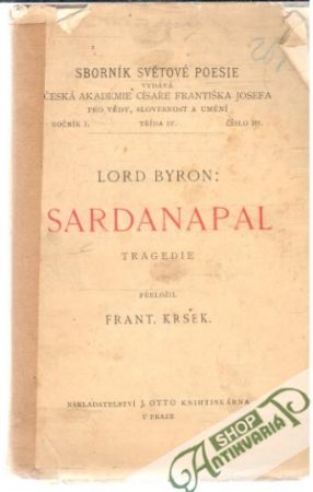 Sardanapal - Byron Lord